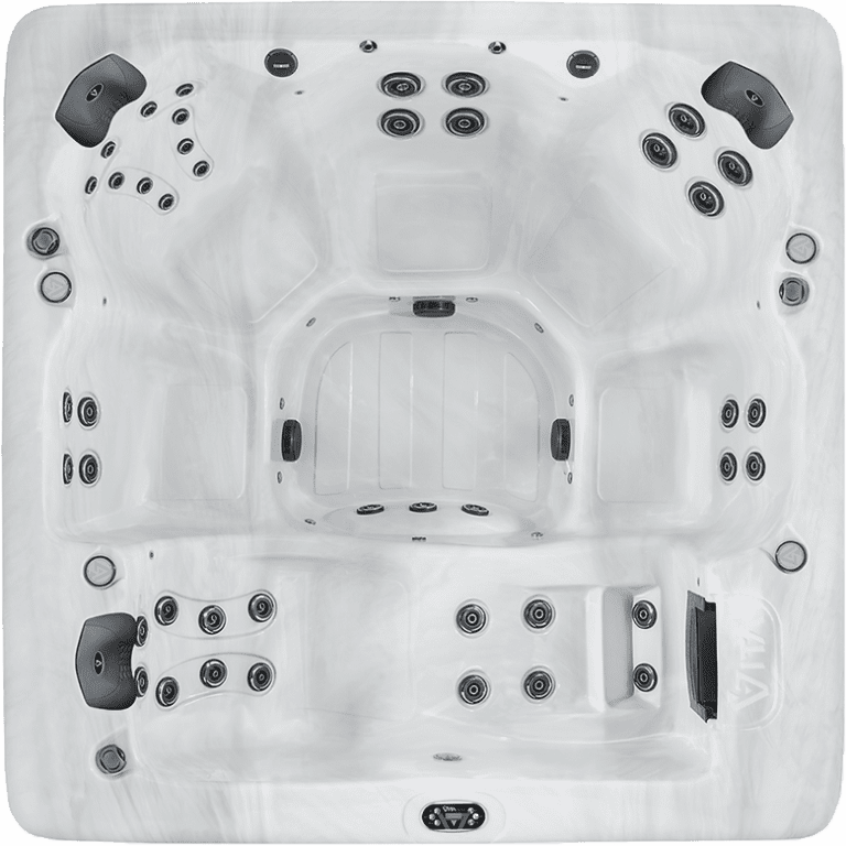 Top View of The Sensation Hot Tub in Surrey