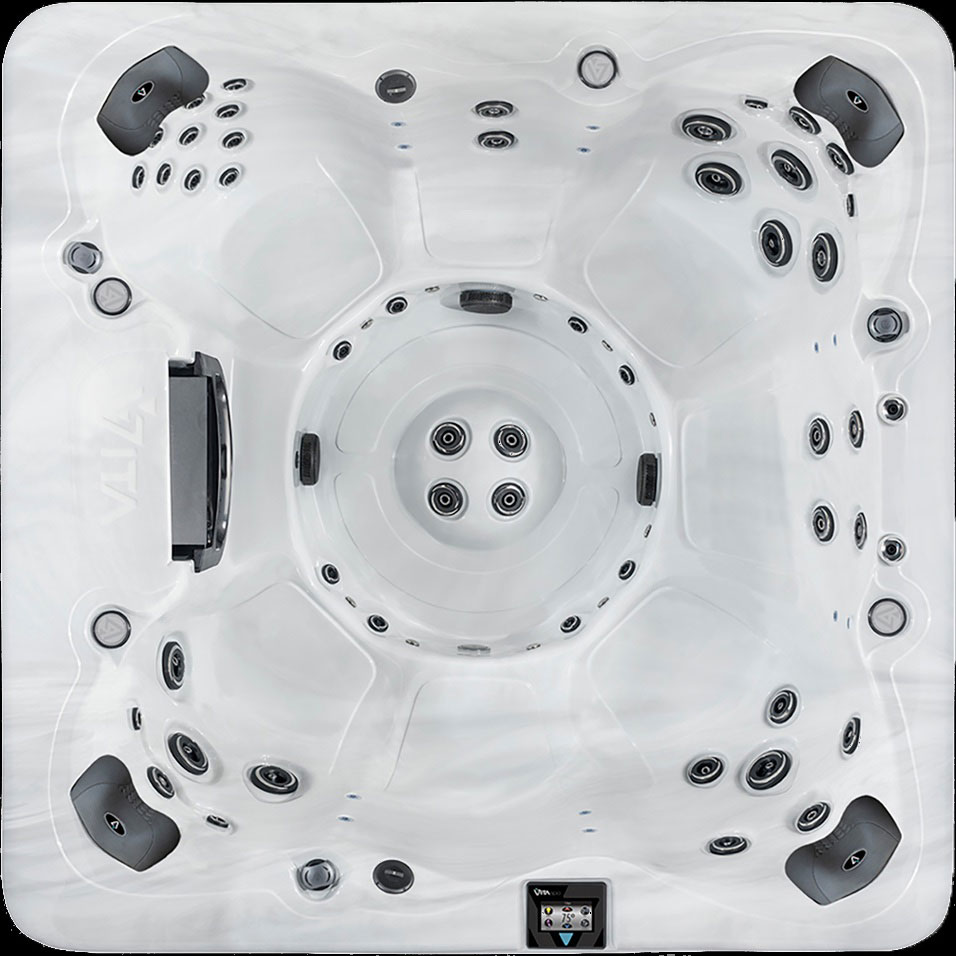Hot Tubs Birds Eye view